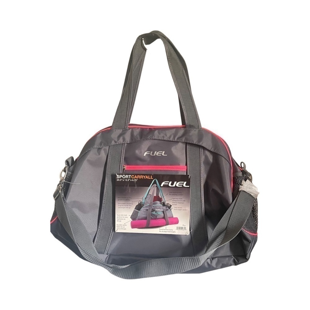 Fuel Sport Carryall Duffel For Gym, Fuel Performance Gym Bag (New)